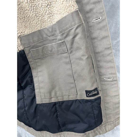 Dunbrooke Redball Work Jacket Sherpa Lined Corduroy Collar Mens Coat - Picture 8 of 12